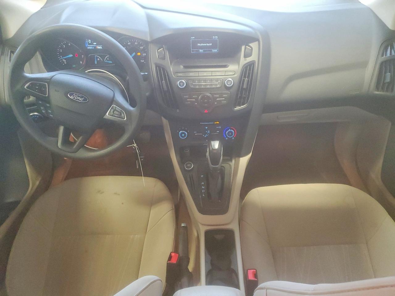 2015 Ford Focus Se Gray vin: 1FADP3F23FL226540