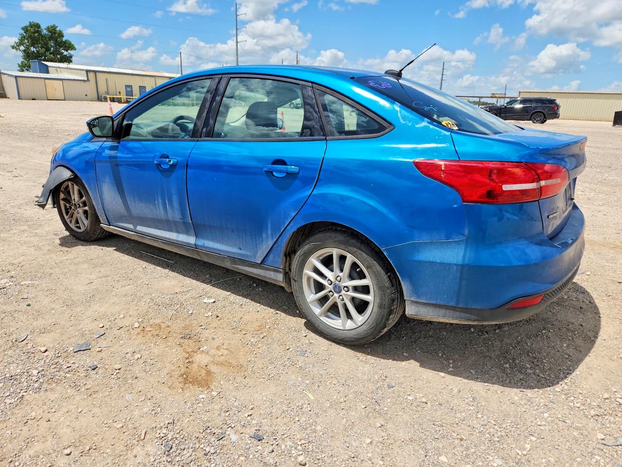 2015 Ford Focus Se Blue vin: 1FADP3F23FL231009