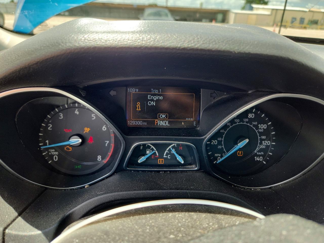 2015 Ford Focus Se Blue vin: 1FADP3F23FL231009