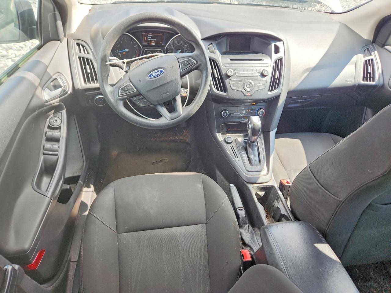 2015 Ford Focus Se Gray vin: 1FADP3F23FL246769