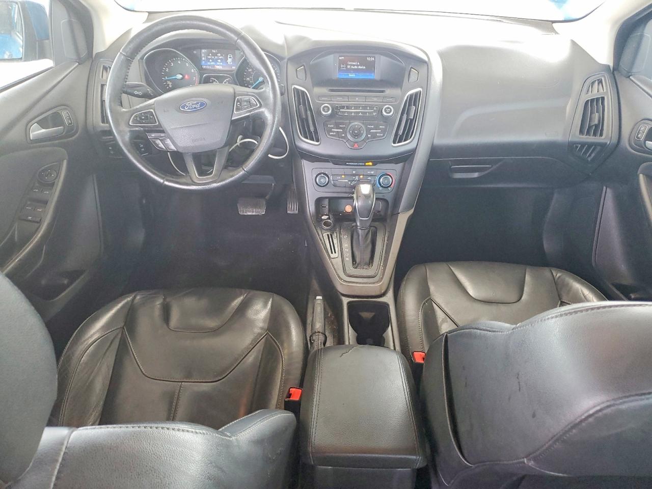 2015 Ford Focus Se Blue vin: 1FADP3F23FL247159