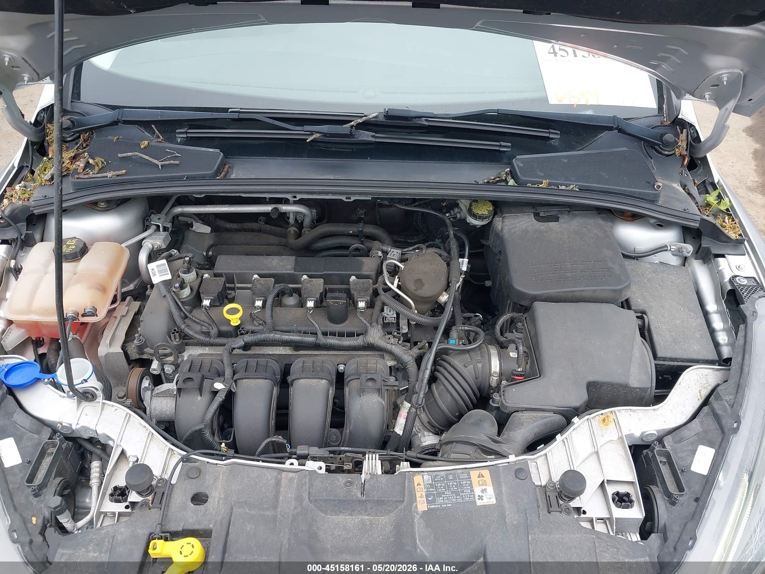 2015 Ford Focus Se Silver vin: 1FADP3F23FL247579