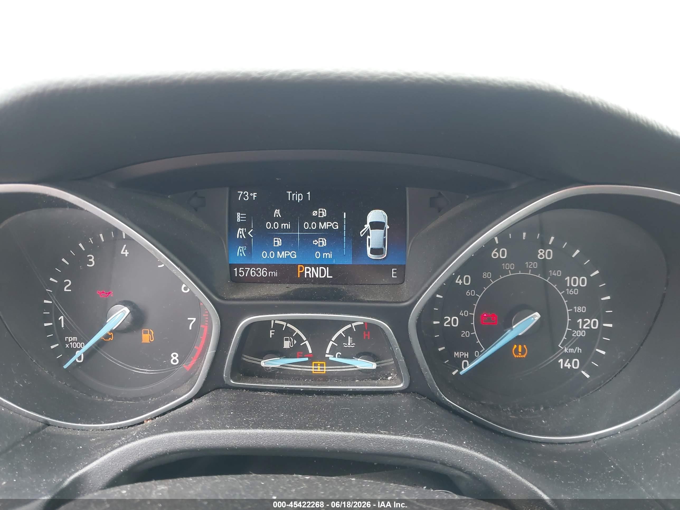 2015 Ford Focus Se White vin: 1FADP3F23FL250059