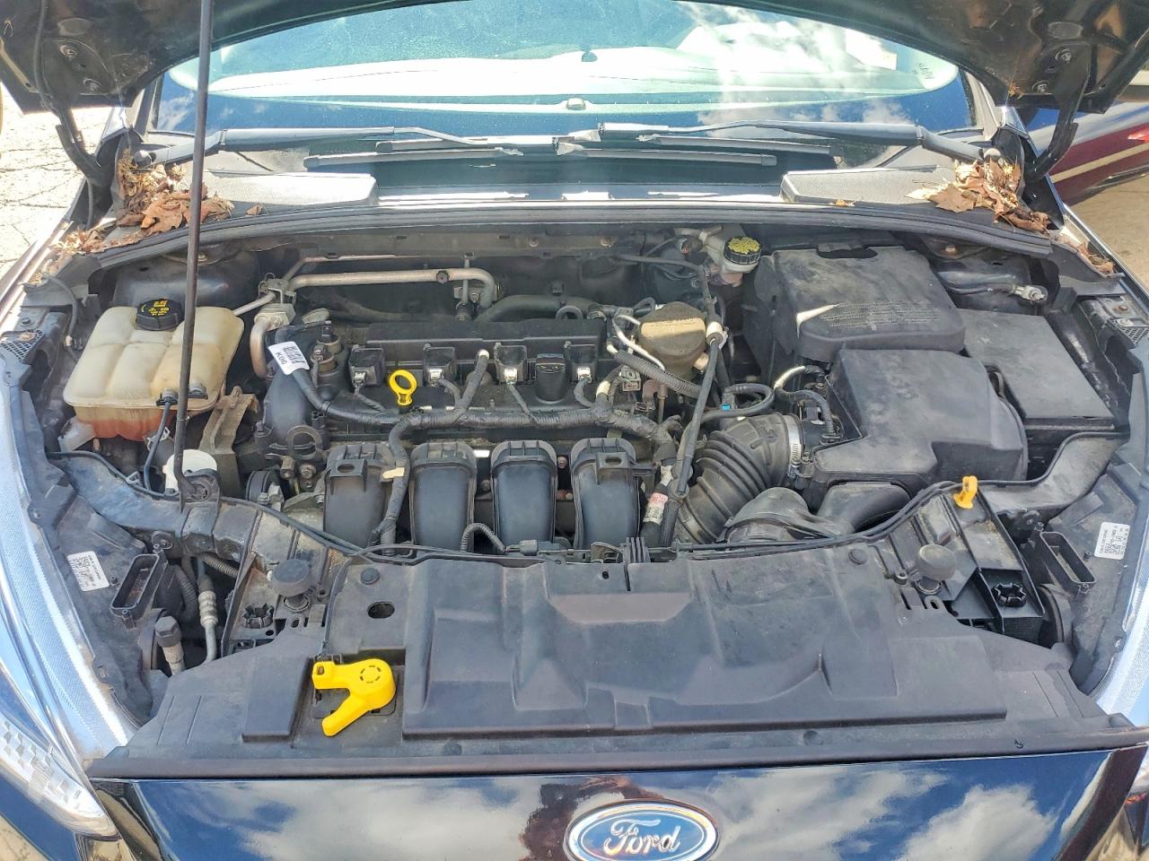 2015 Ford Focus Se Black vin: 1FADP3F23FL270957