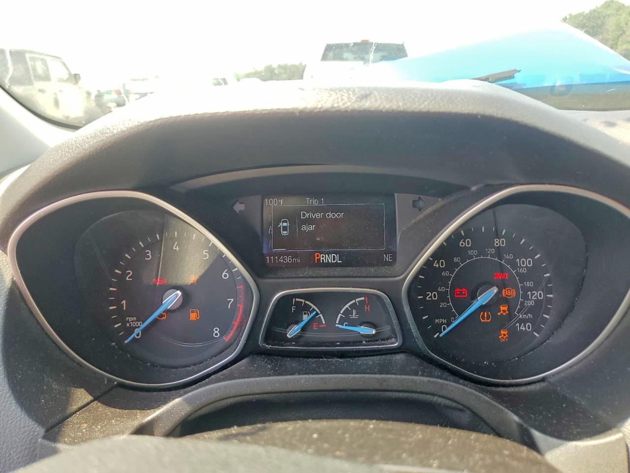 2015 Ford Focus Se Blue vin: 1FADP3F23FL271140