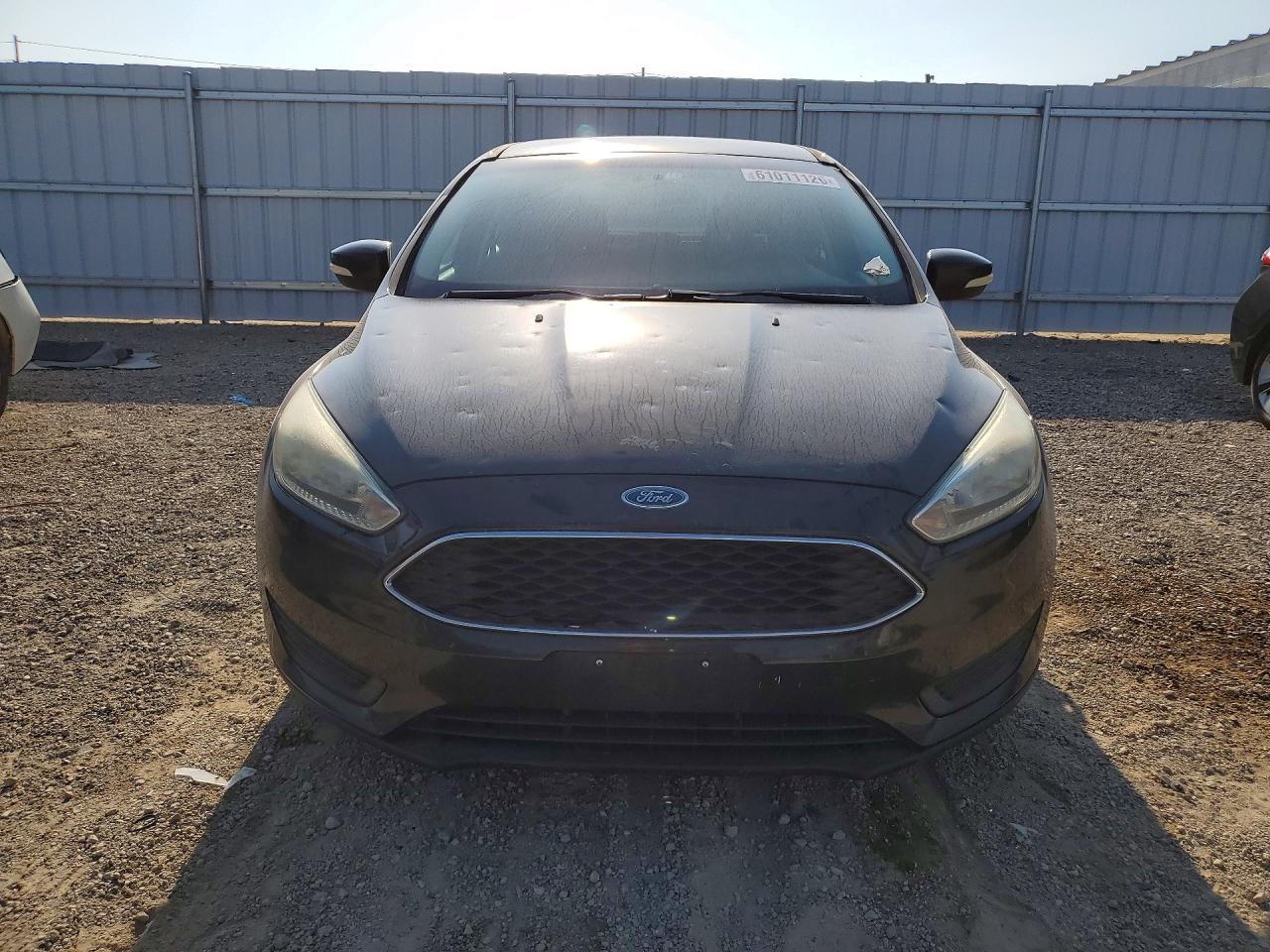 2015 Ford Focus Se Black vin: 1FADP3F23FL274023