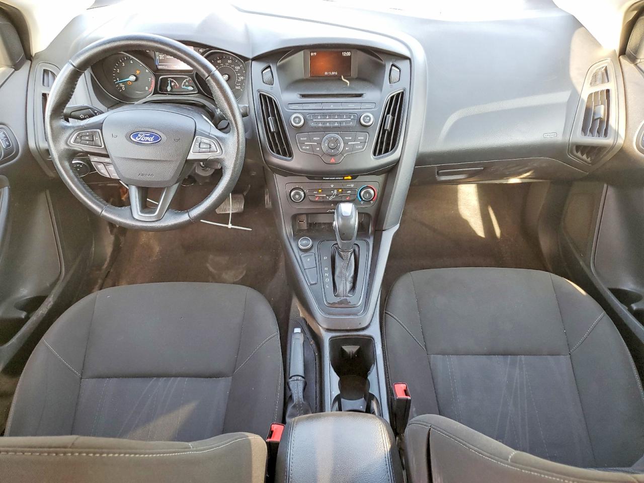 2015 Ford Focus Se Black vin: 1FADP3F23FL274023