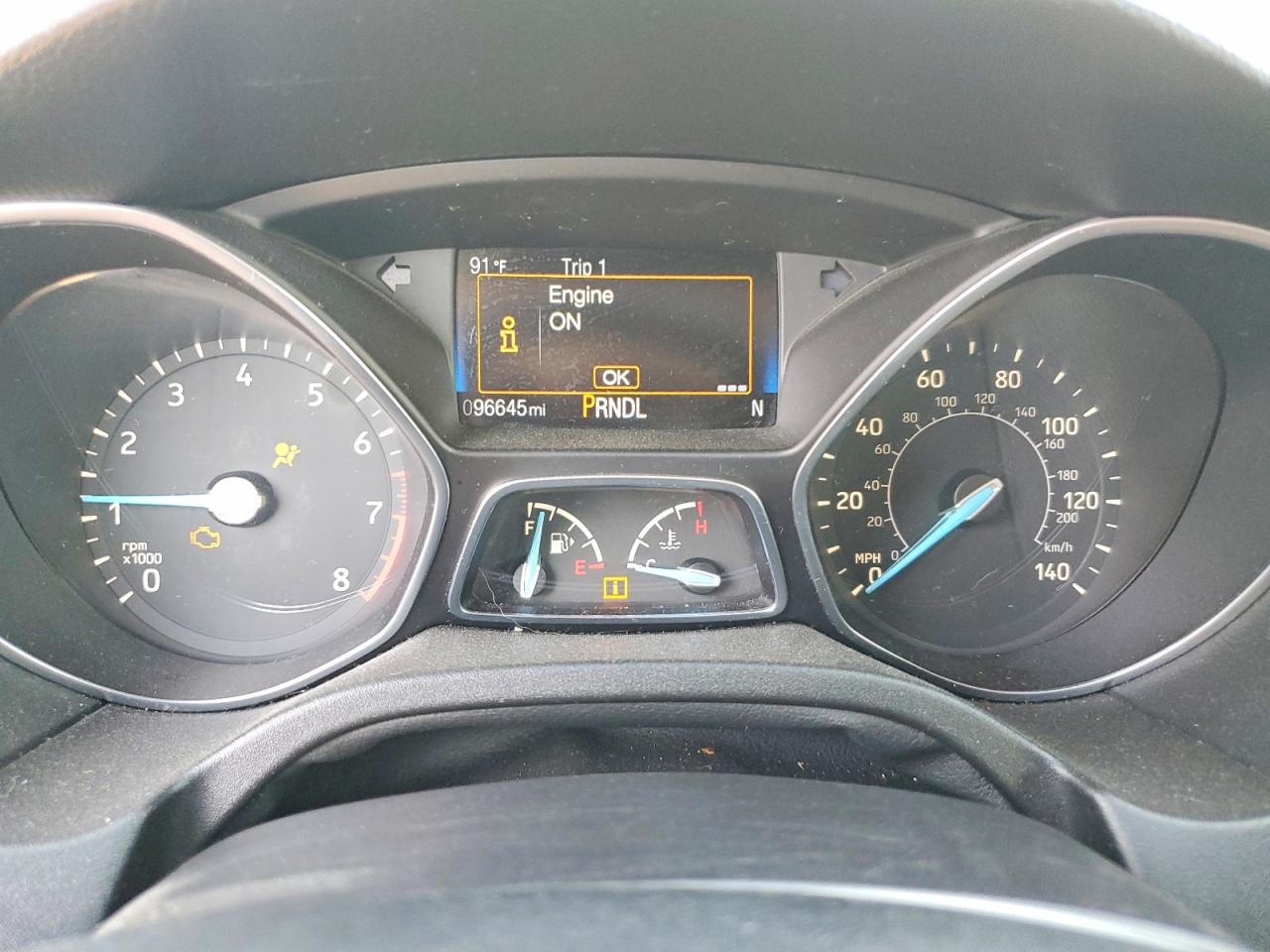 2015 Ford Focus Se Black vin: 1FADP3F23FL274023