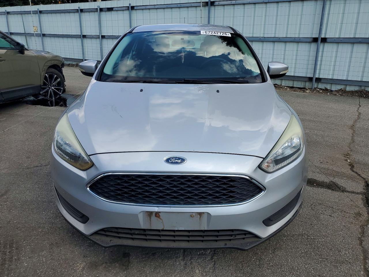 2015 Ford Focus Se Silver vin: 1FADP3F23FL280498