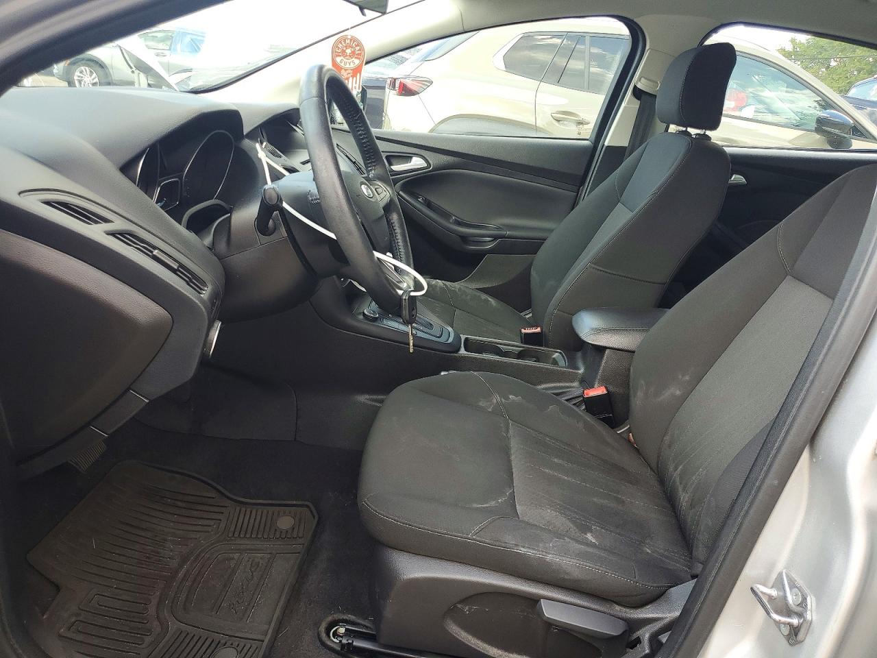 2015 Ford Focus Se Silver vin: 1FADP3F23FL280498