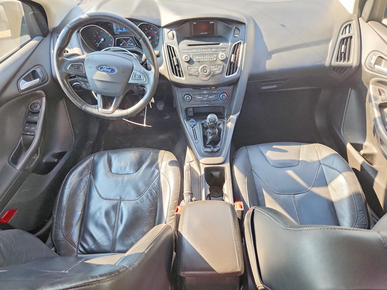 2015 Ford Focus Se Black vin: 1FADP3F23FL299388