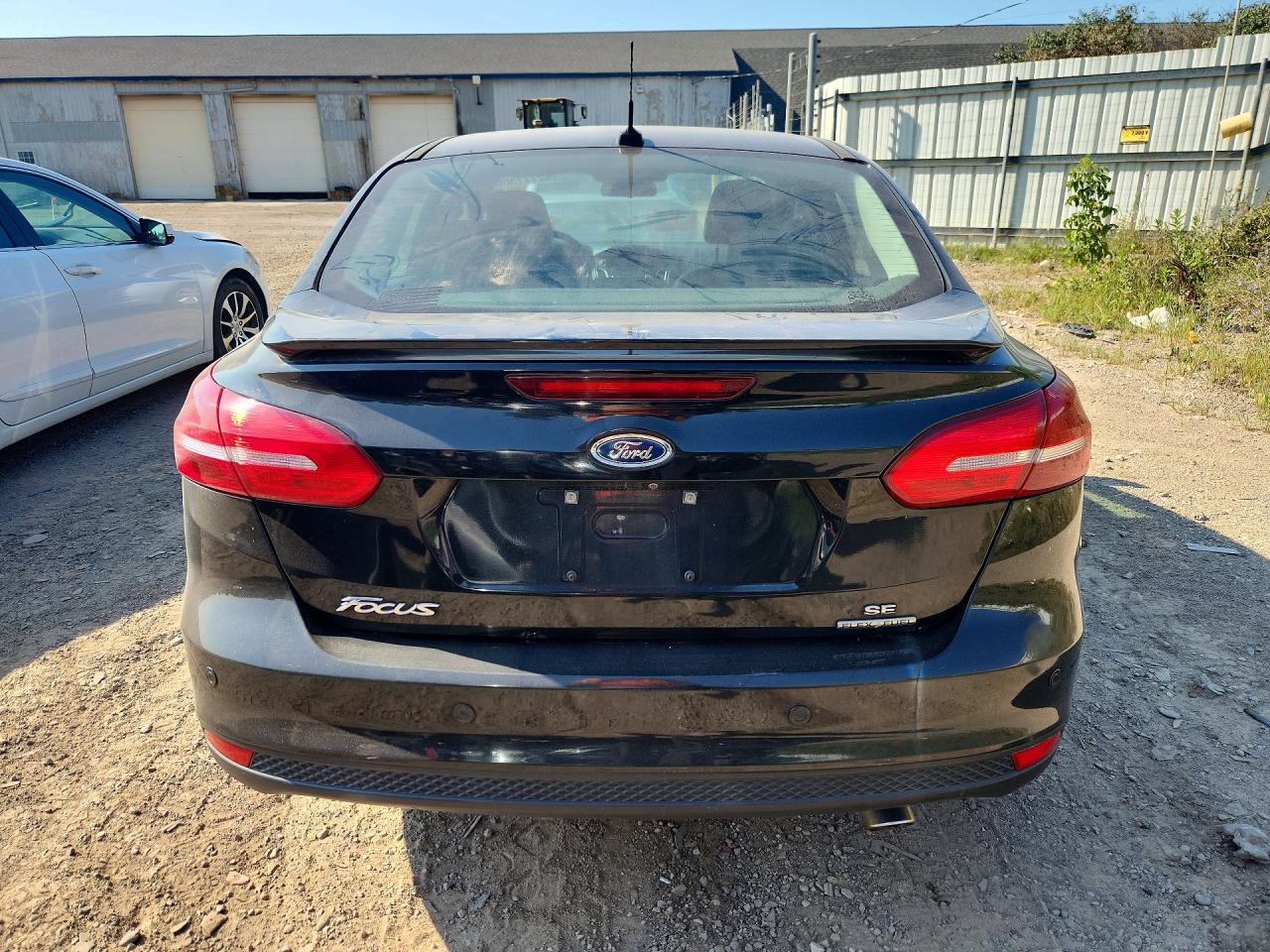 2015 Ford Focus Se Black vin: 1FADP3F23FL299388