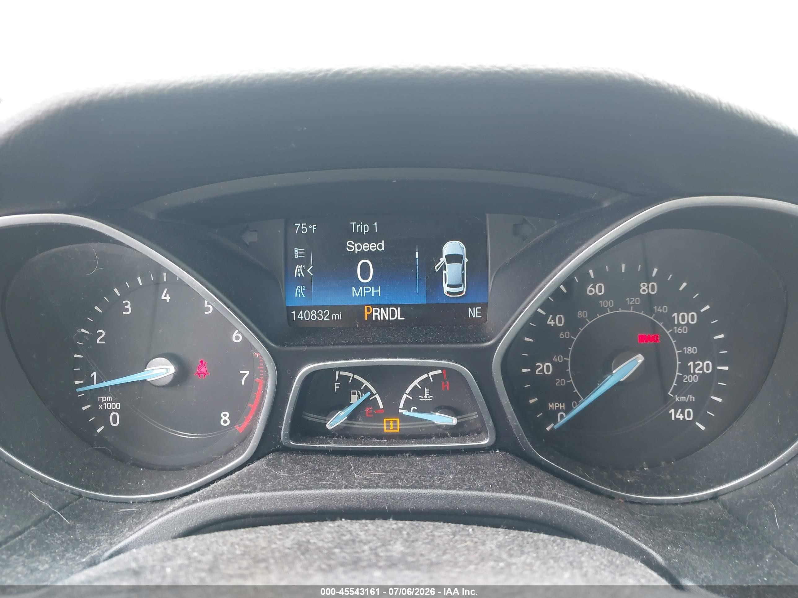 2015 Ford Focus Se White vin: 1FADP3F23FL301737