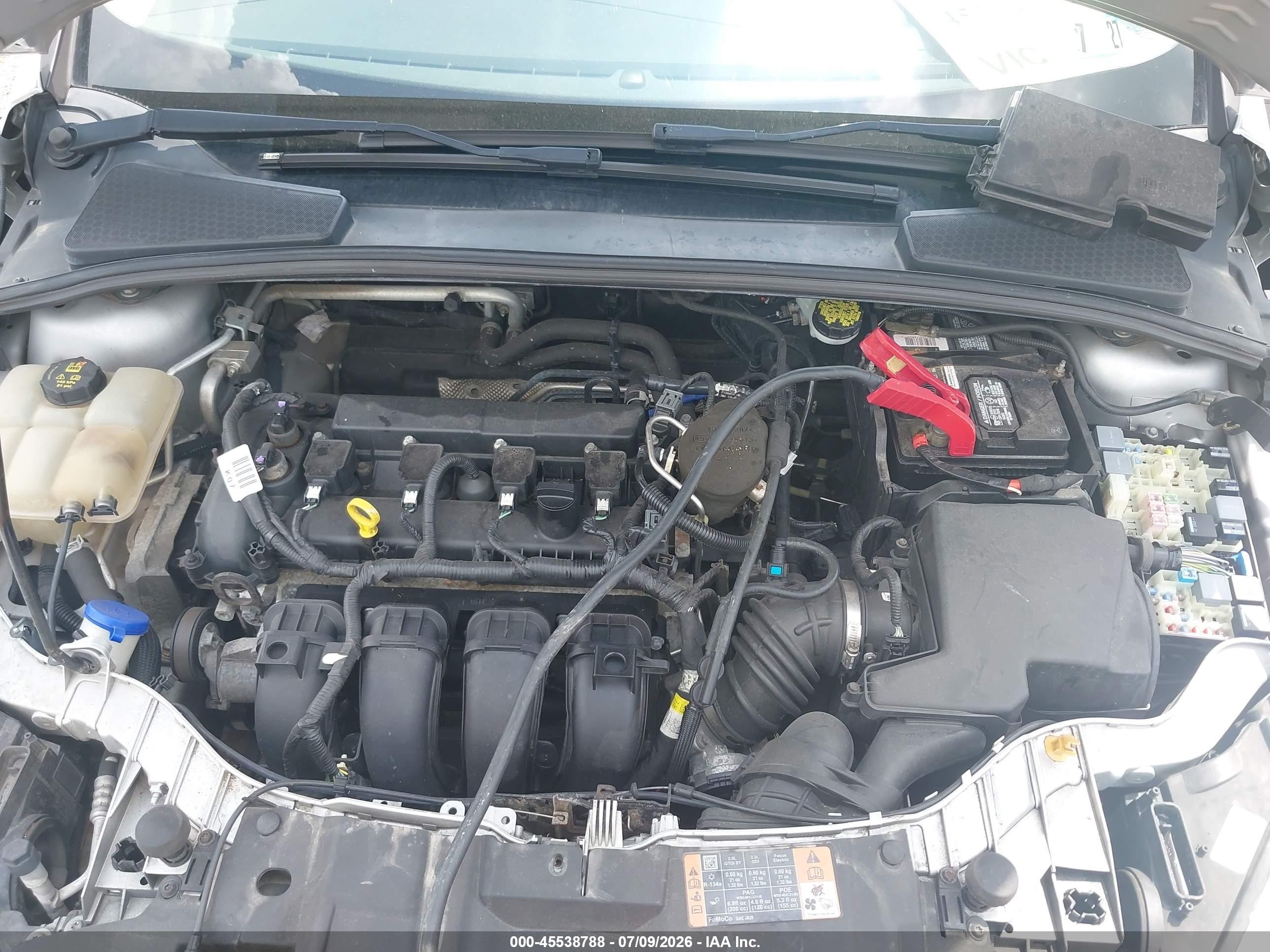 2015 Ford Focus Se Gray vin: 1FADP3F23FL313208