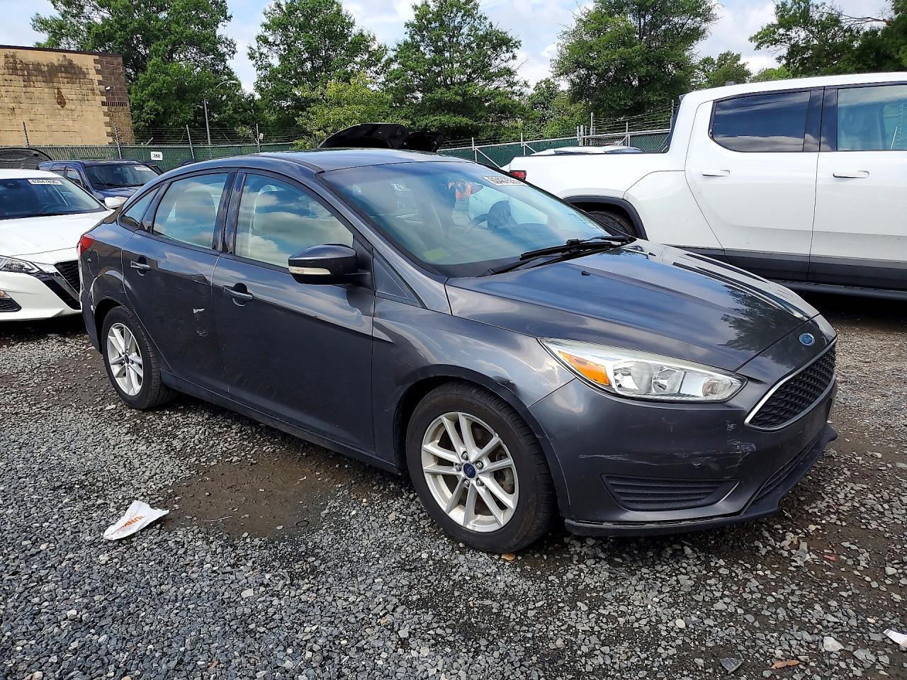 2015 Ford Focus Se Gray vin: 1FADP3F23FL317324
