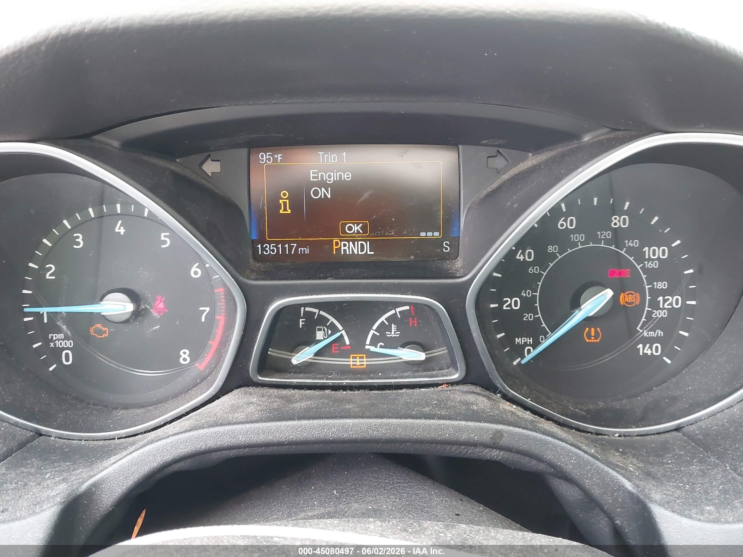 2015 Ford Focus Se Gray vin: 1FADP3F23FL327223