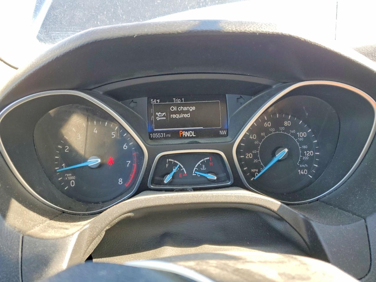 2015 Ford Focus Se Gray vin: 1FADP3F23FL346998