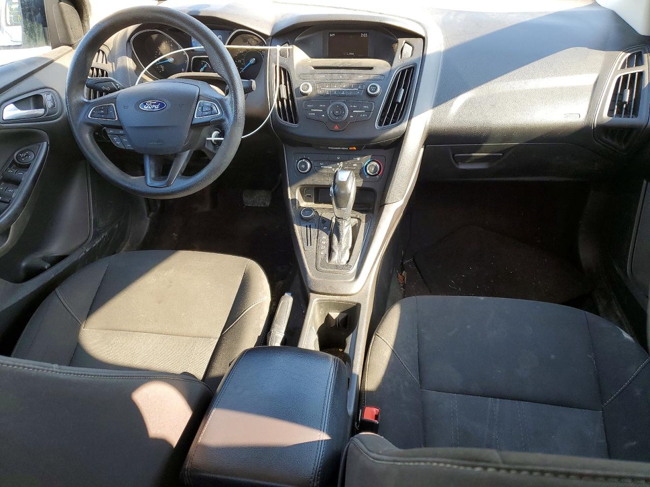 2015 Ford Focus Se Gray vin: 1FADP3F23FL346998