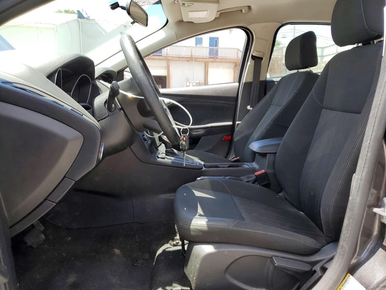 2015 Ford Focus Se Gray vin: 1FADP3F23FL348167