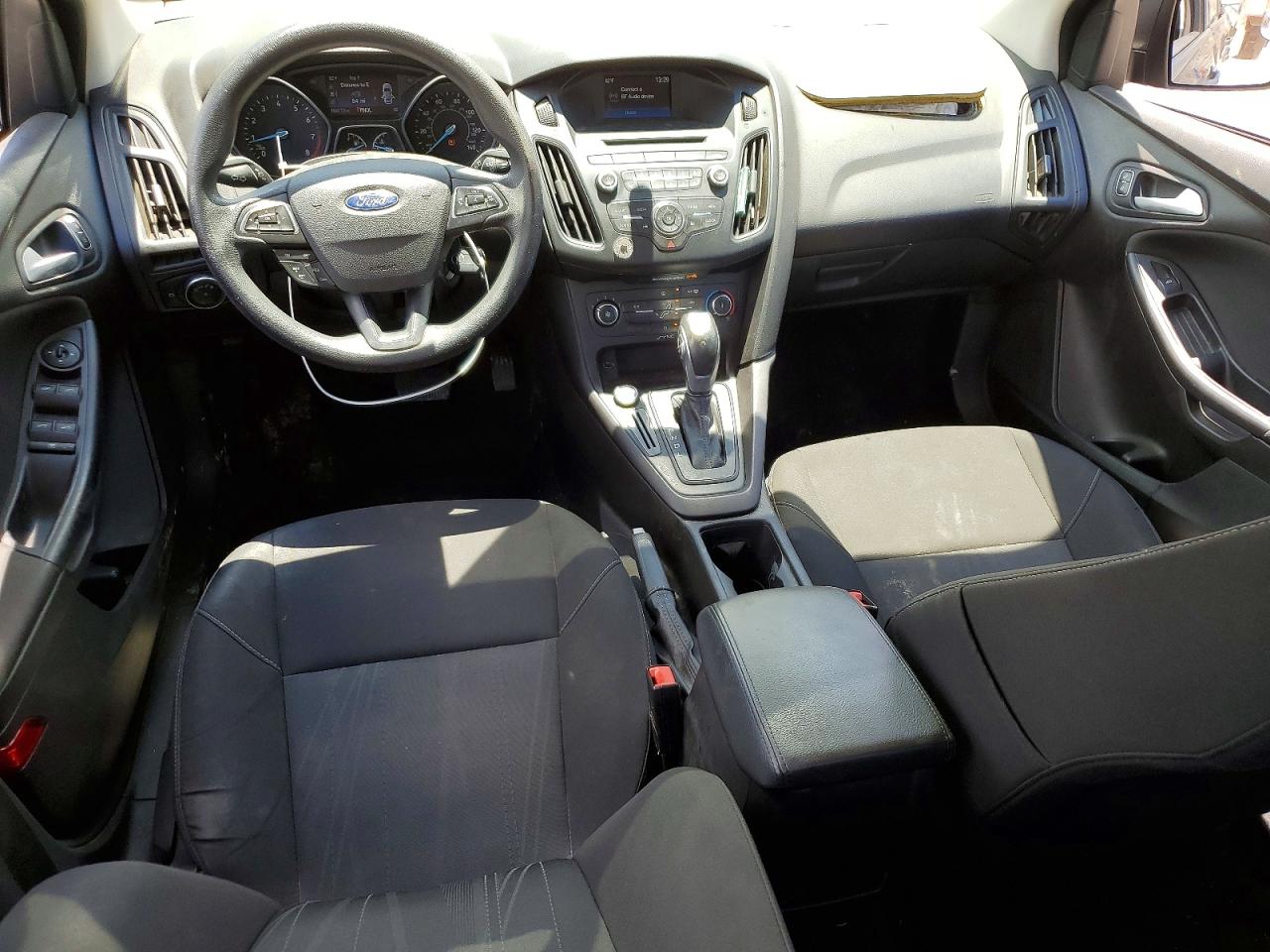 2015 Ford Focus Se Gray vin: 1FADP3F23FL348167