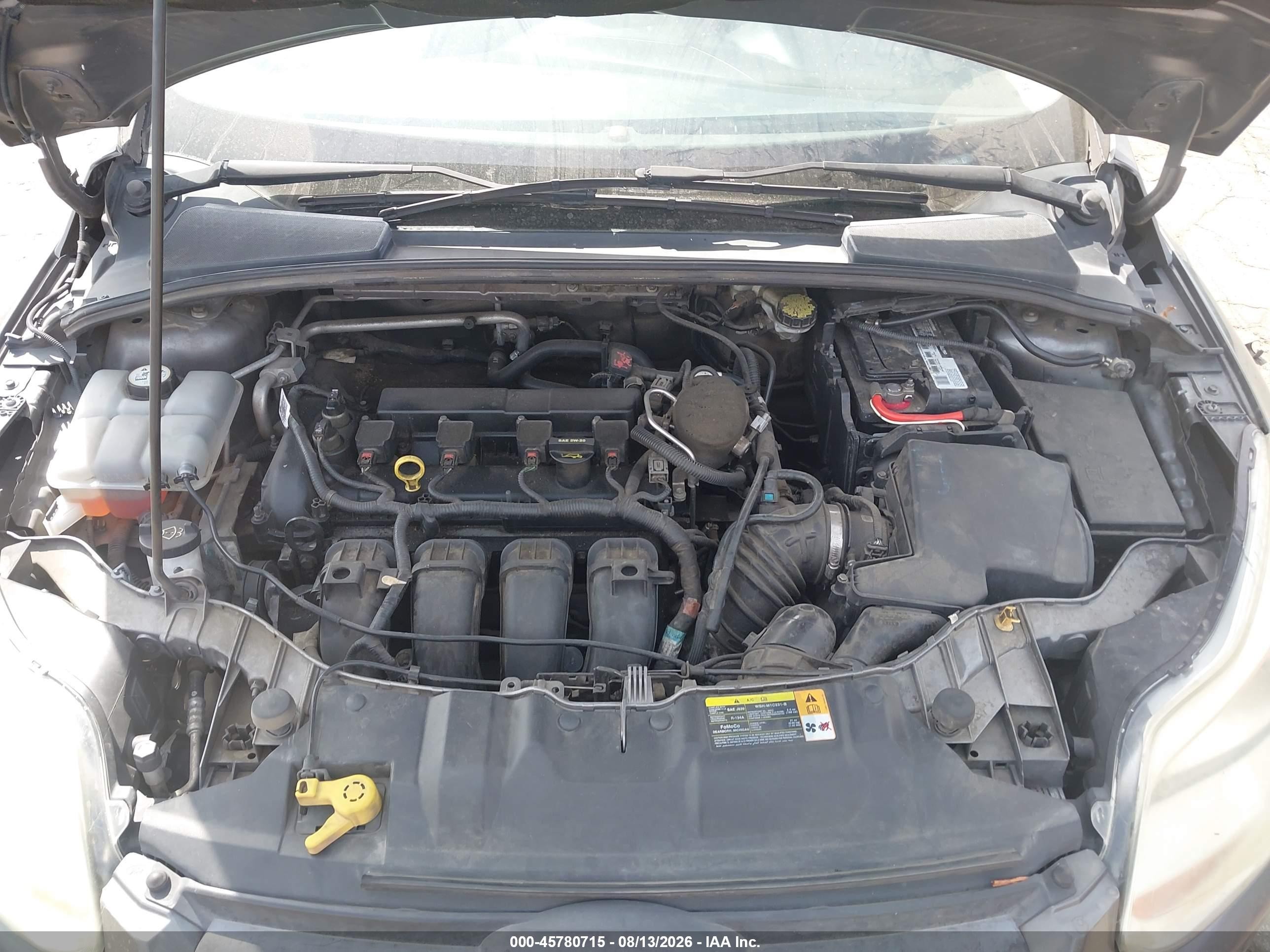 2013 Ford Focus Se Серый vin: 1FADP3F24DL116531