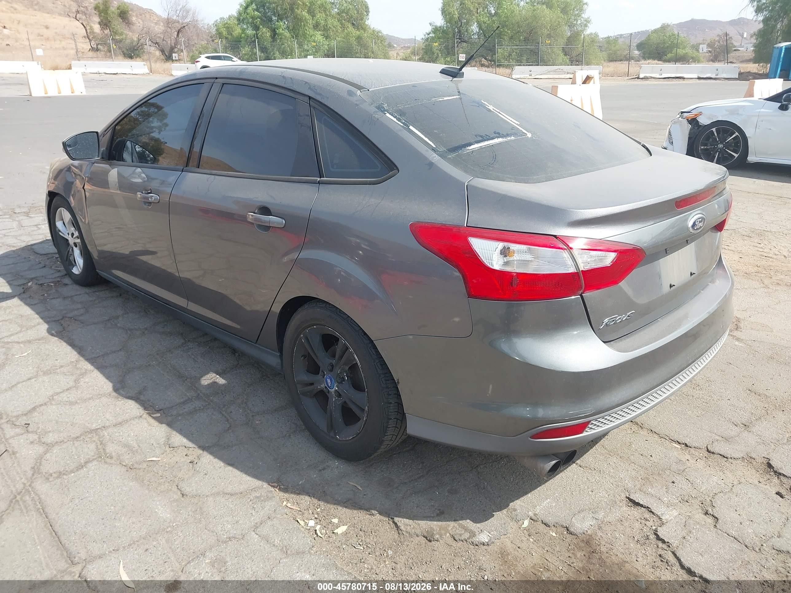 2013 Ford Focus Se Серый vin: 1FADP3F24DL116531
