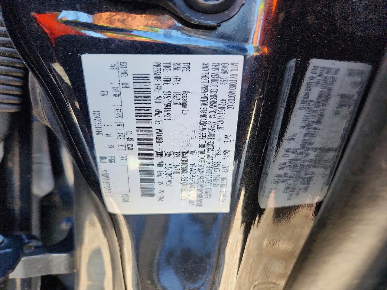 2013 Ford Focus Se Black vin: 1FADP3F24DL131093