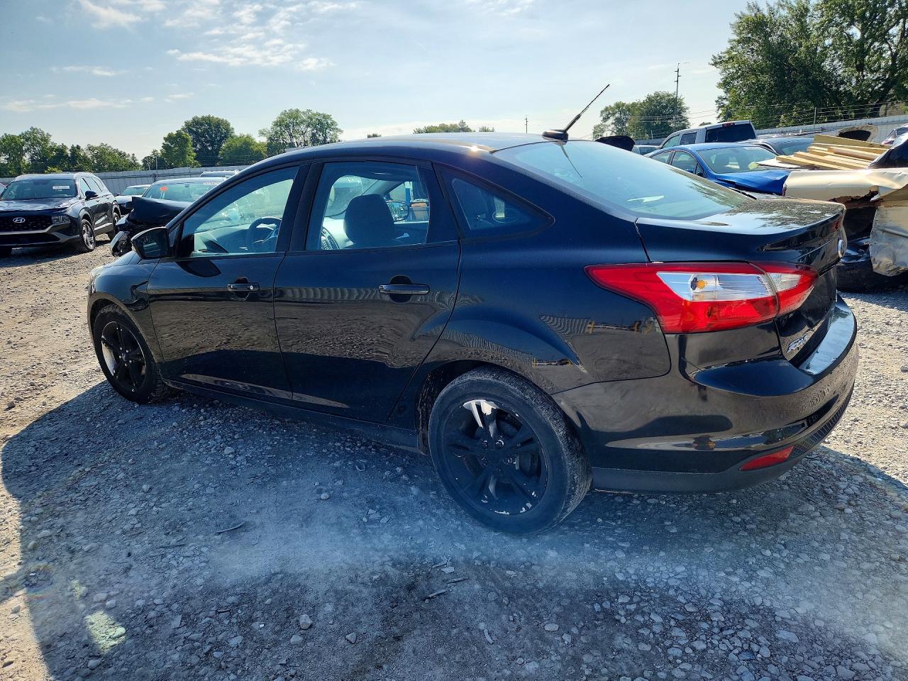 2013 Ford Focus Se Black vin: 1FADP3F24DL131093