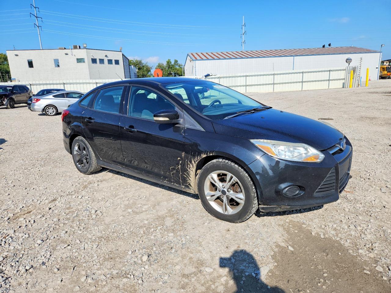 2013 Ford Focus Se Black vin: 1FADP3F24DL131093