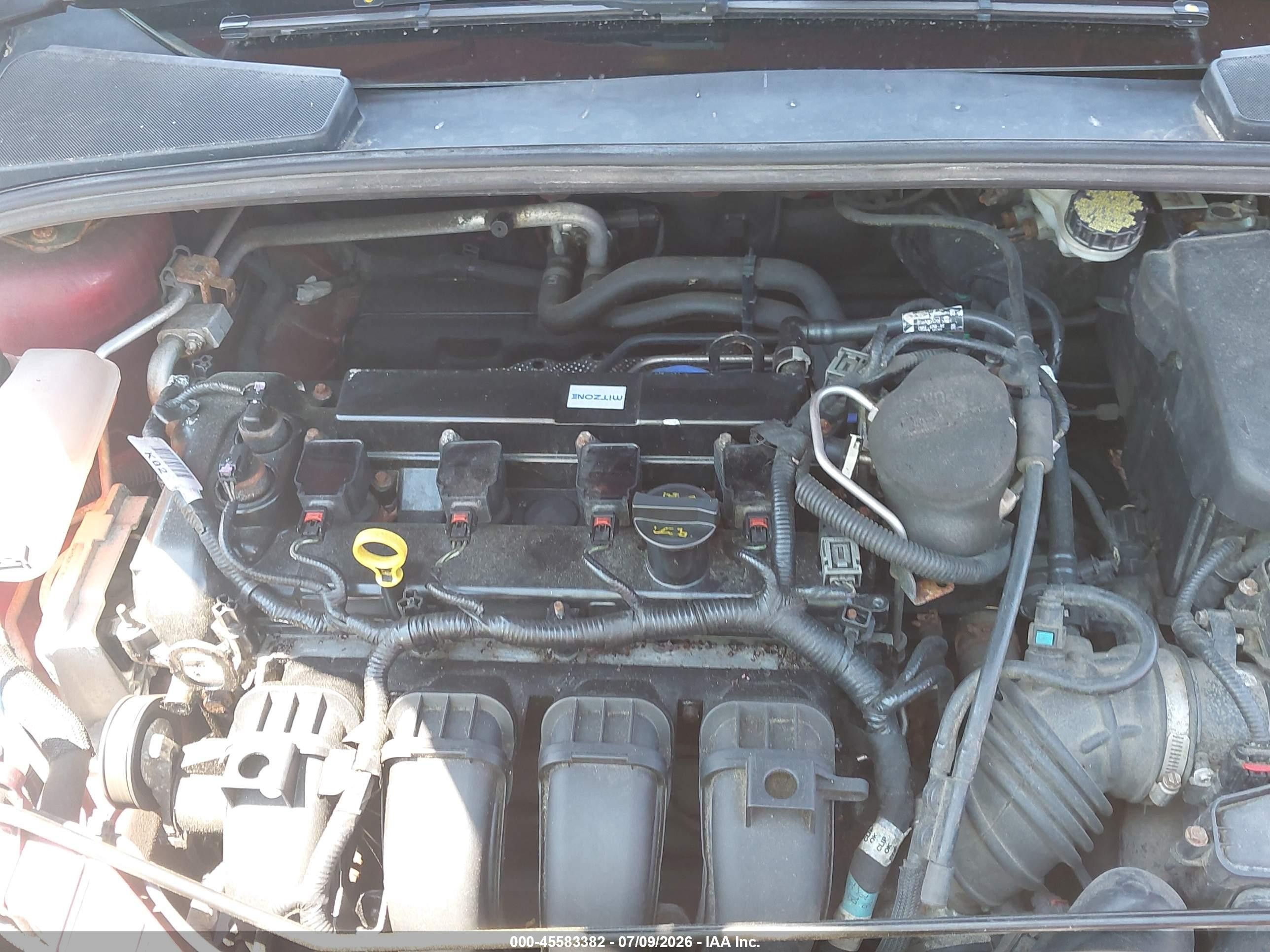 2013 Ford Focus Se Красный vin: 1FADP3F24DL173747