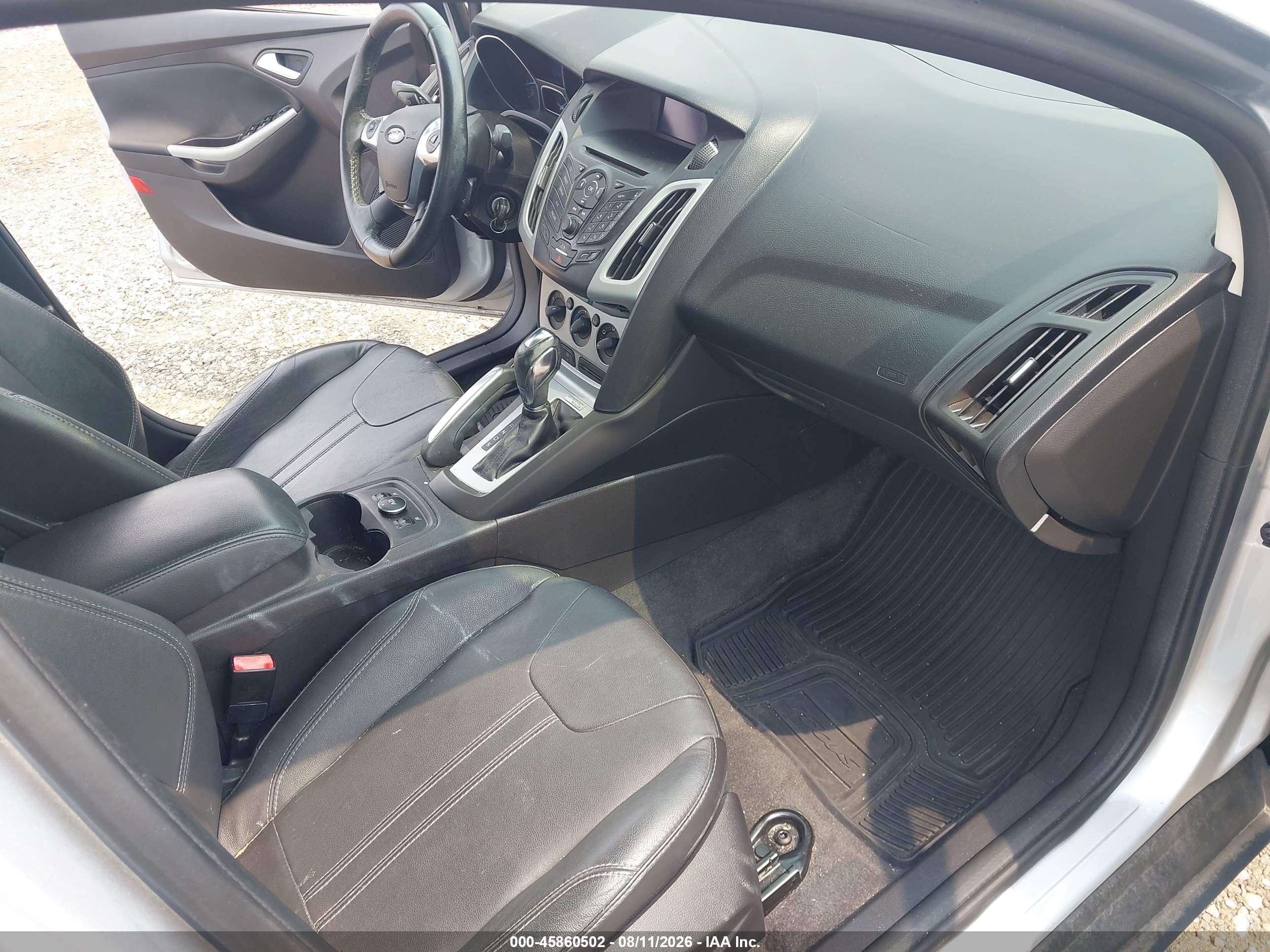 2013 Ford Focus Se Silver vin: 1FADP3F24DL181606