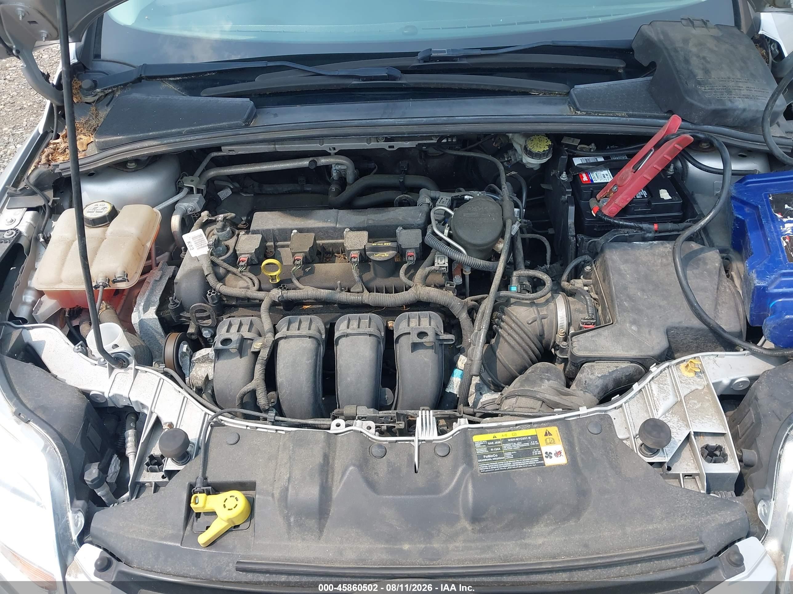 2013 Ford Focus Se Silver vin: 1FADP3F24DL181606