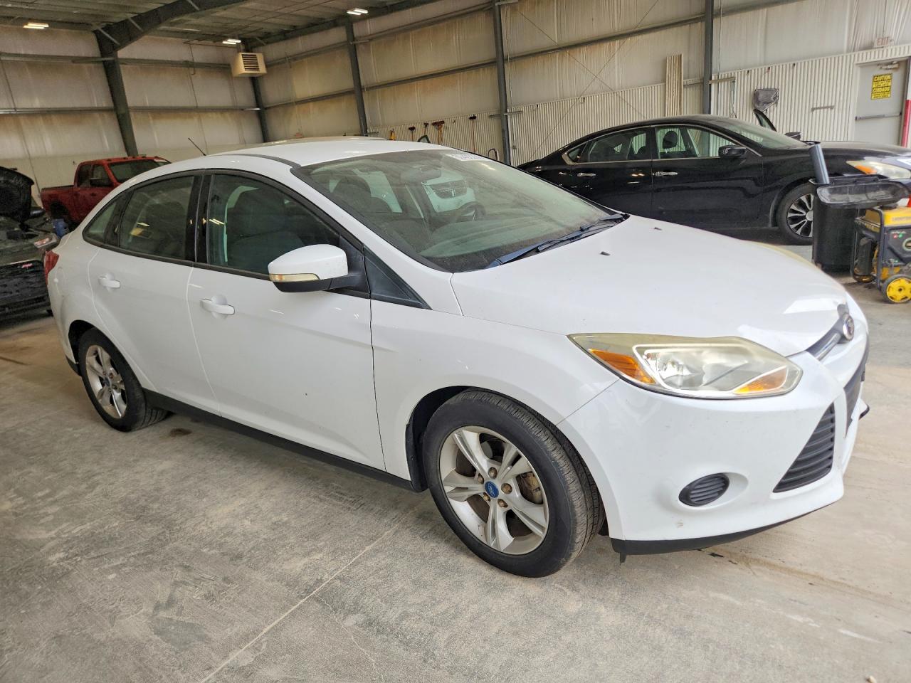 2013 Ford Focus Se White vin: 1FADP3F24DL195957