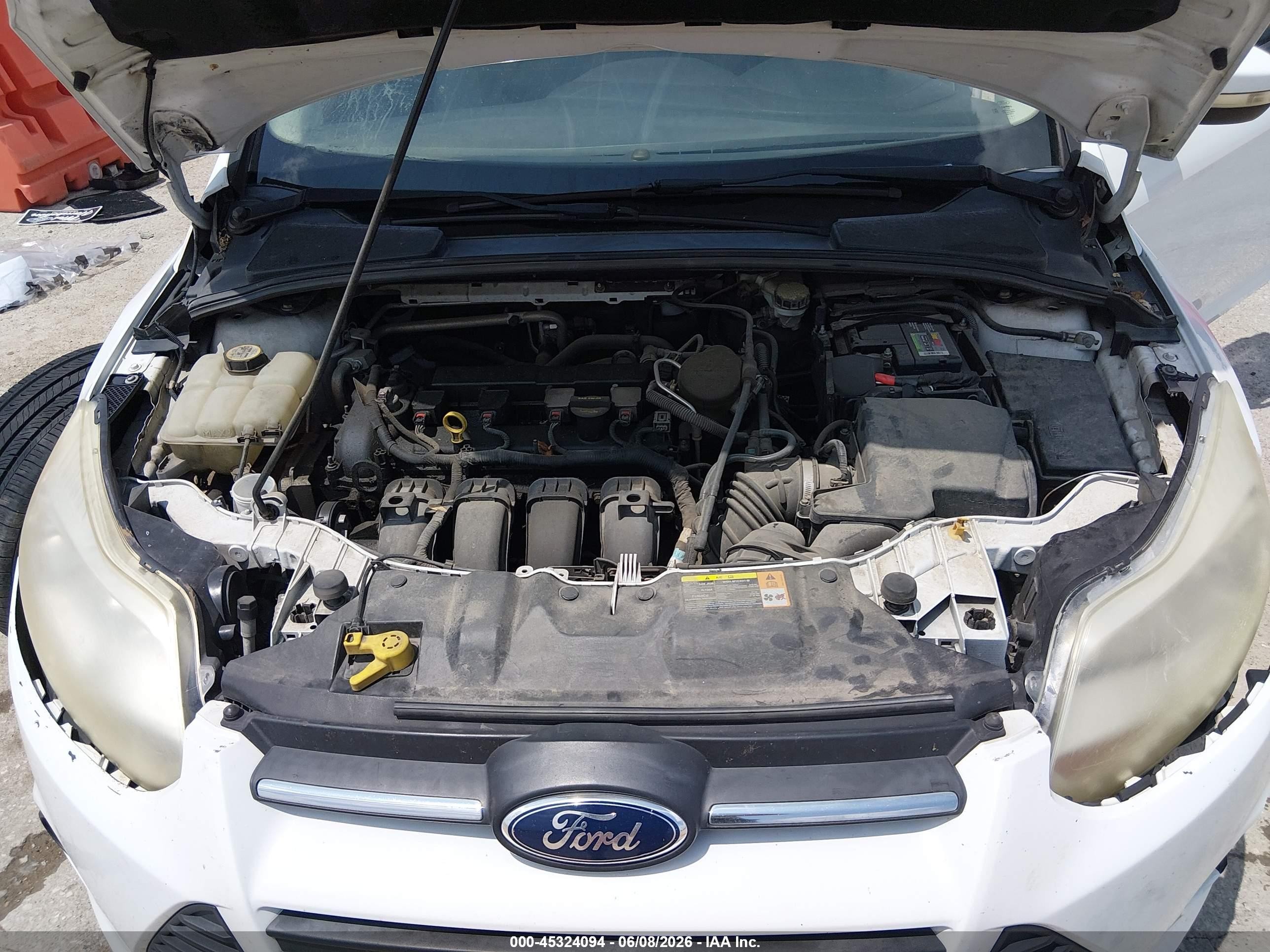 2013 Ford Focus Se Белый vin: 1FADP3F24DL200669