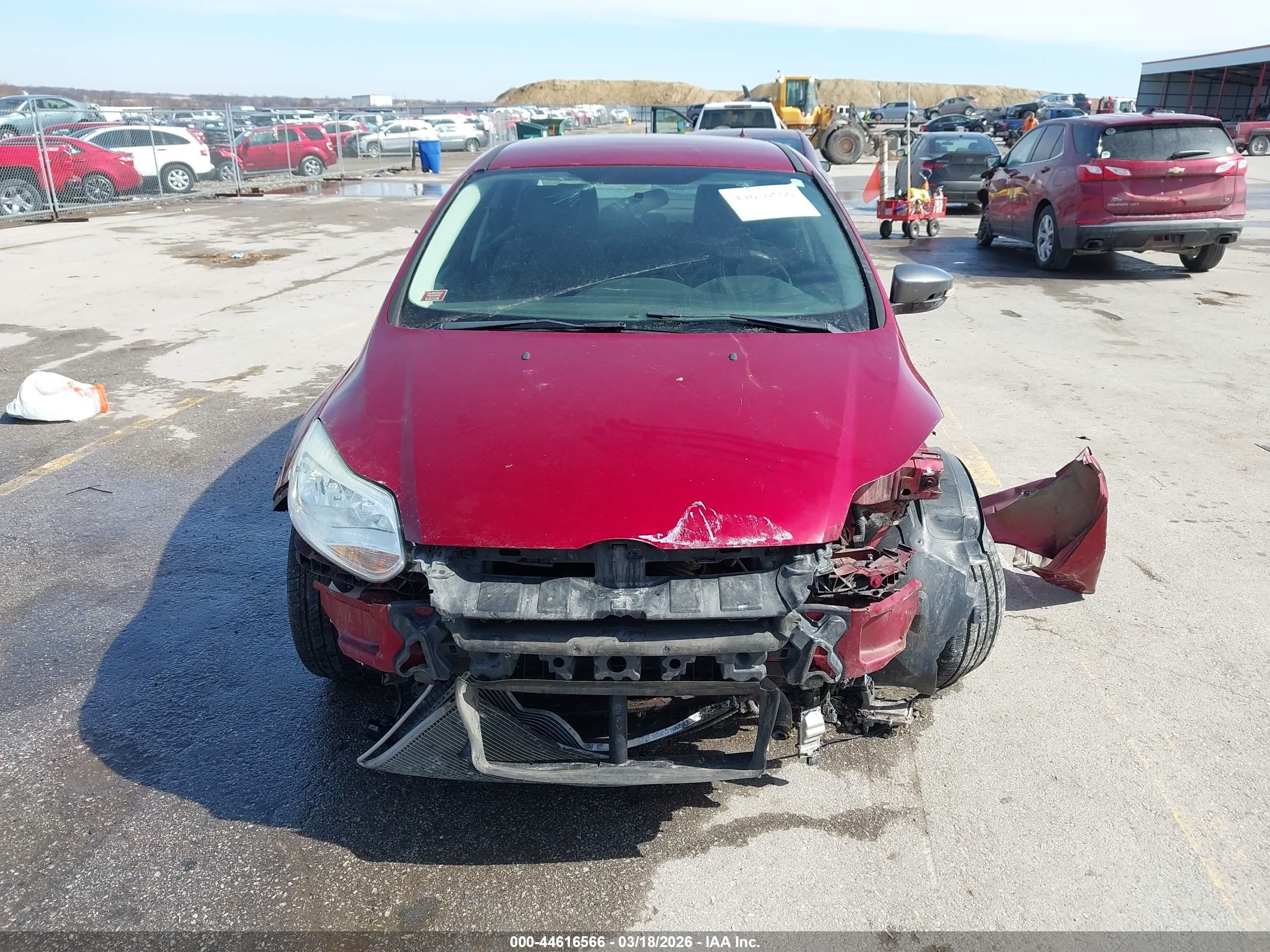 2013 Ford Focus Se Коричневый vin: 1FADP3F24DL204110