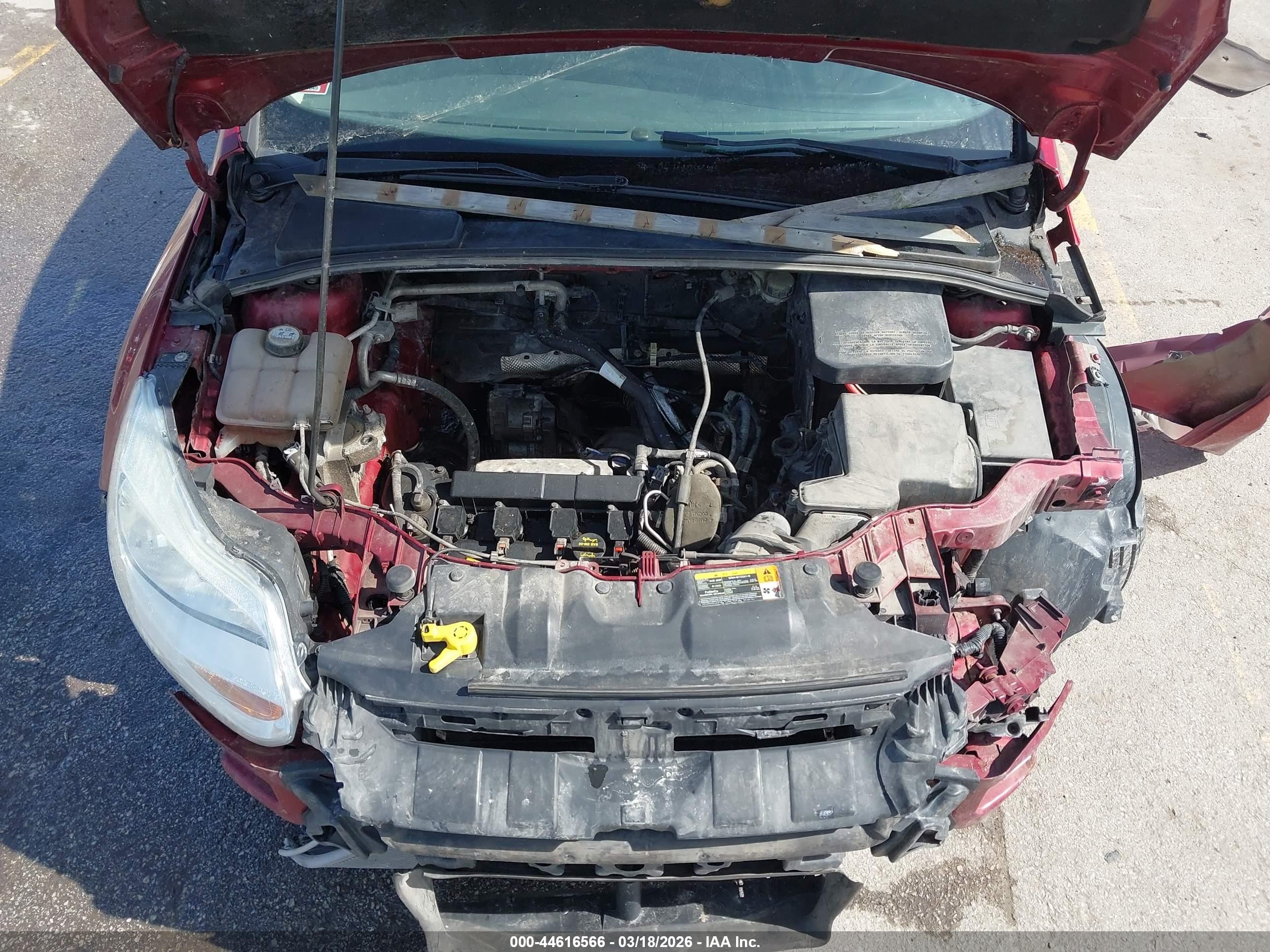 2013 Ford Focus Se Коричневый vin: 1FADP3F24DL204110