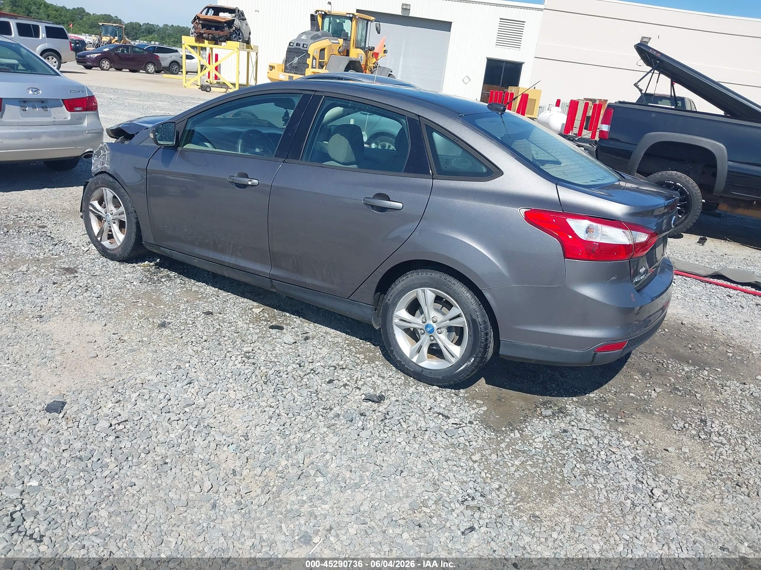 2013 Ford Focus Se Gray vin: 1FADP3F24DL217570
