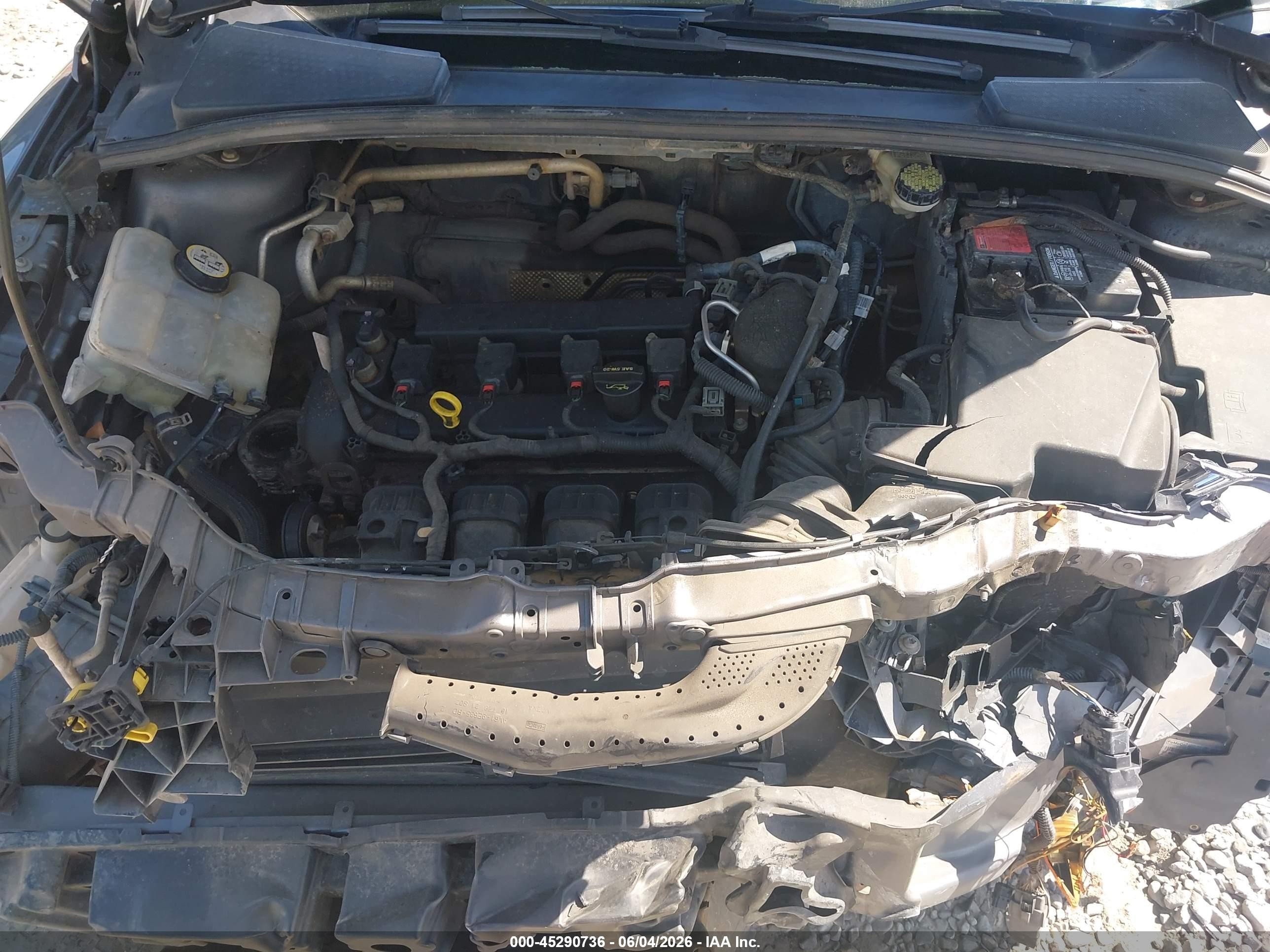 2013 Ford Focus Se Gray vin: 1FADP3F24DL217570