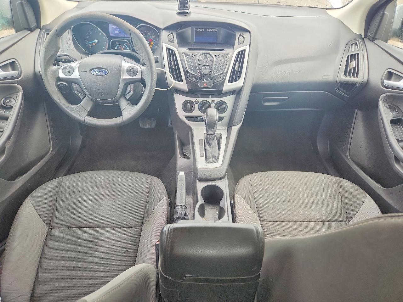 2013 Ford Focus Se Silver vin: 1FADP3F24DL232263