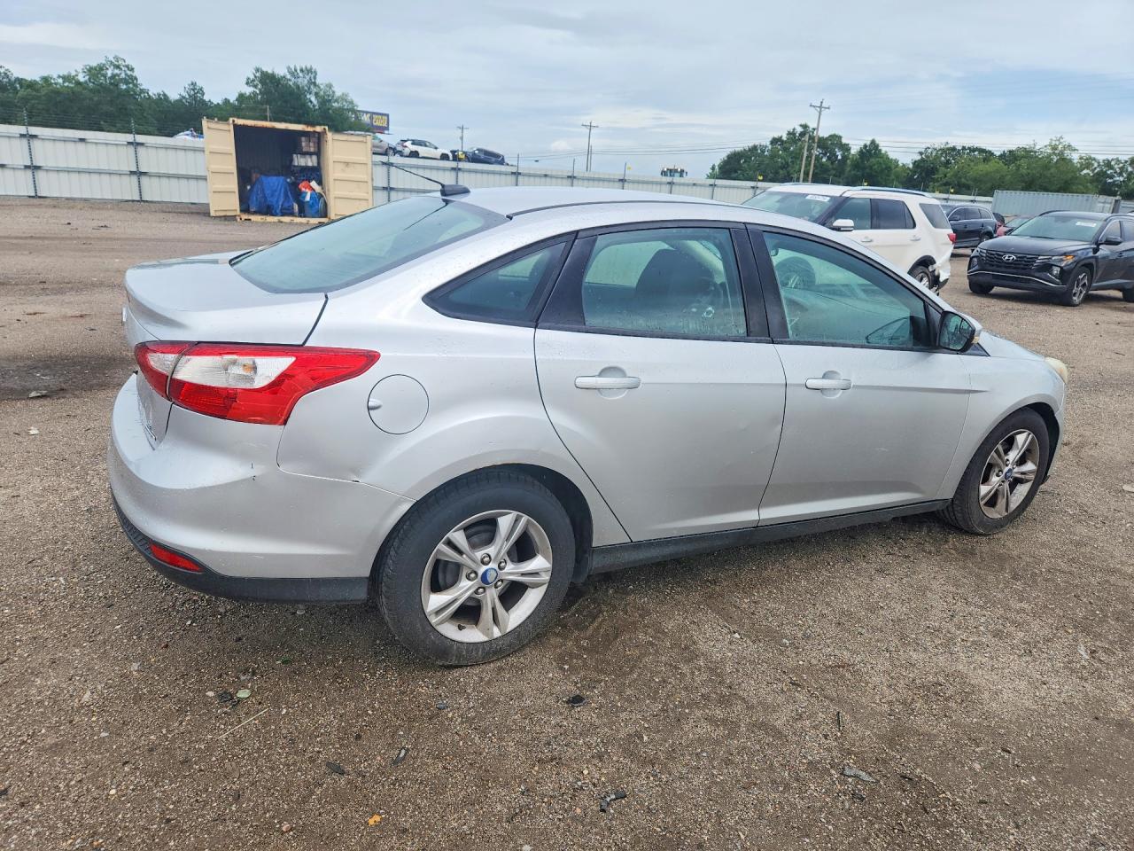2013 Ford Focus Se Silver vin: 1FADP3F24DL232263