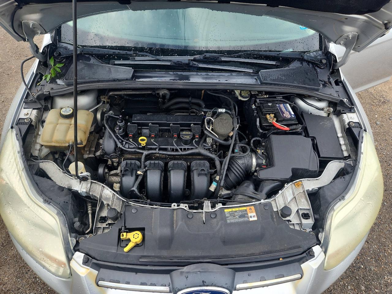 2013 Ford Focus Se Silver vin: 1FADP3F24DL232263