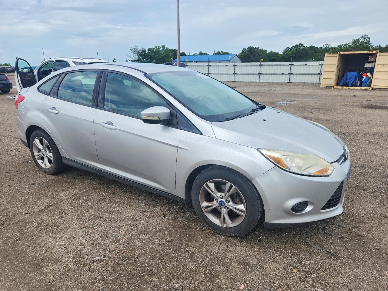 2013 Ford Focus Se Silver vin: 1FADP3F24DL232263
