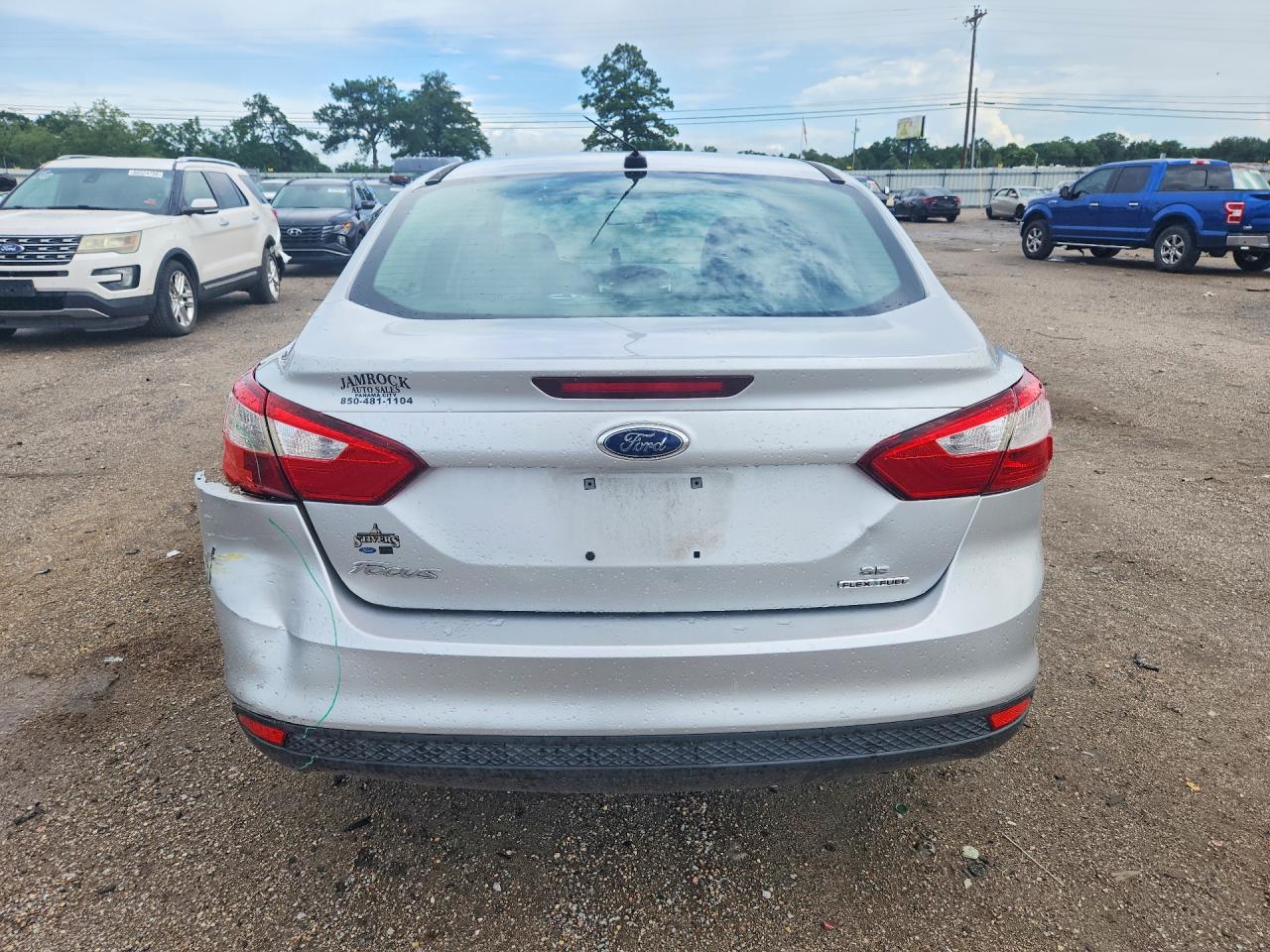 2013 Ford Focus Se Silver vin: 1FADP3F24DL232263