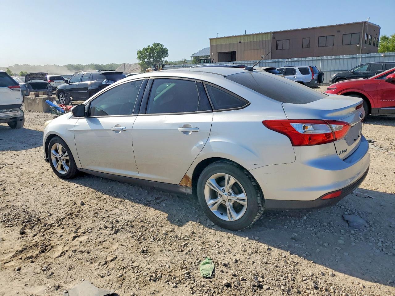 2013 Ford Focus Se Silver vin: 1FADP3F24DL245613