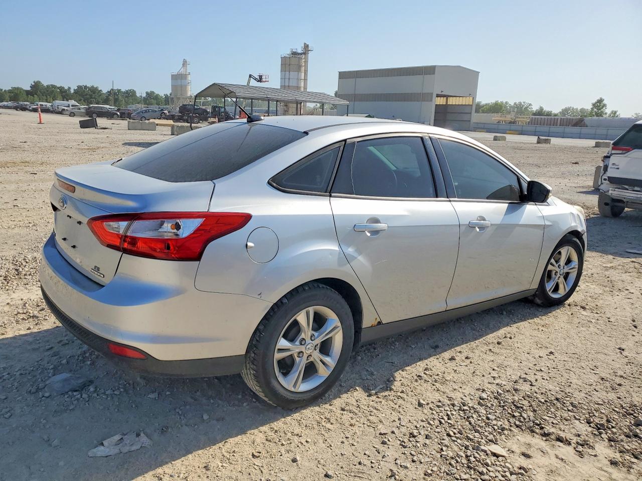 2013 Ford Focus Se Silver vin: 1FADP3F24DL245613