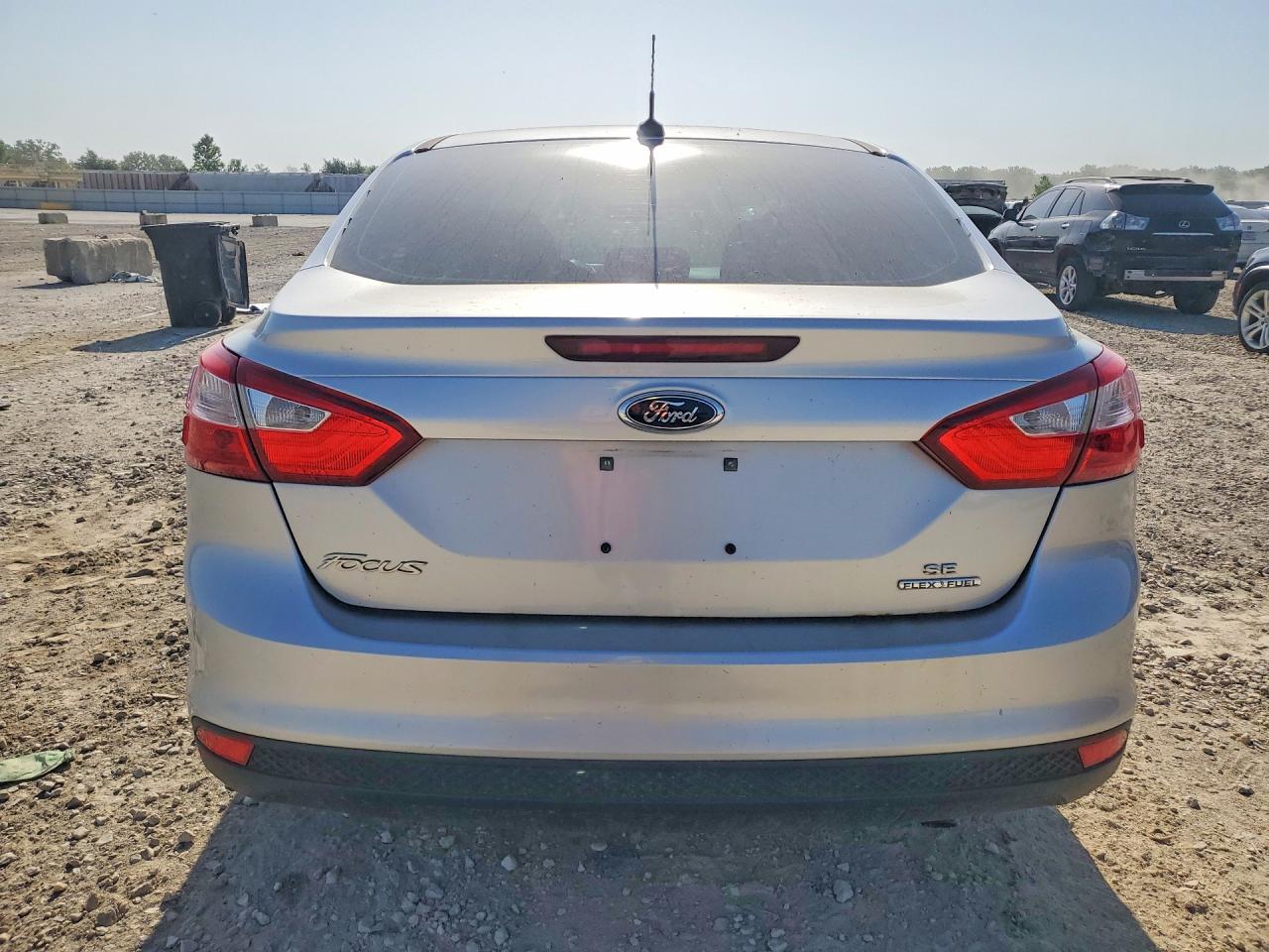 2013 Ford Focus Se Silver vin: 1FADP3F24DL245613