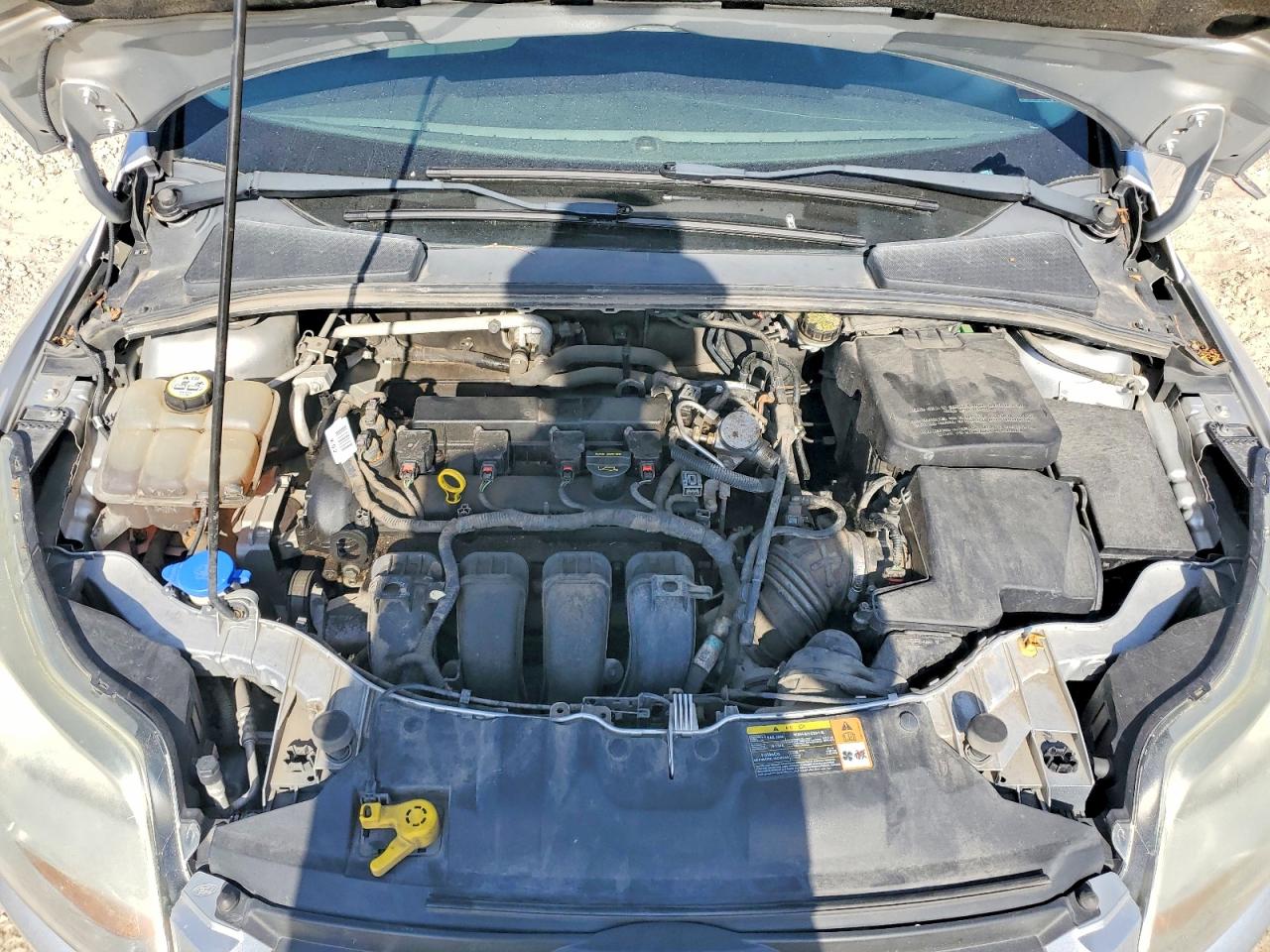 2013 Ford Focus Se Silver vin: 1FADP3F24DL245613
