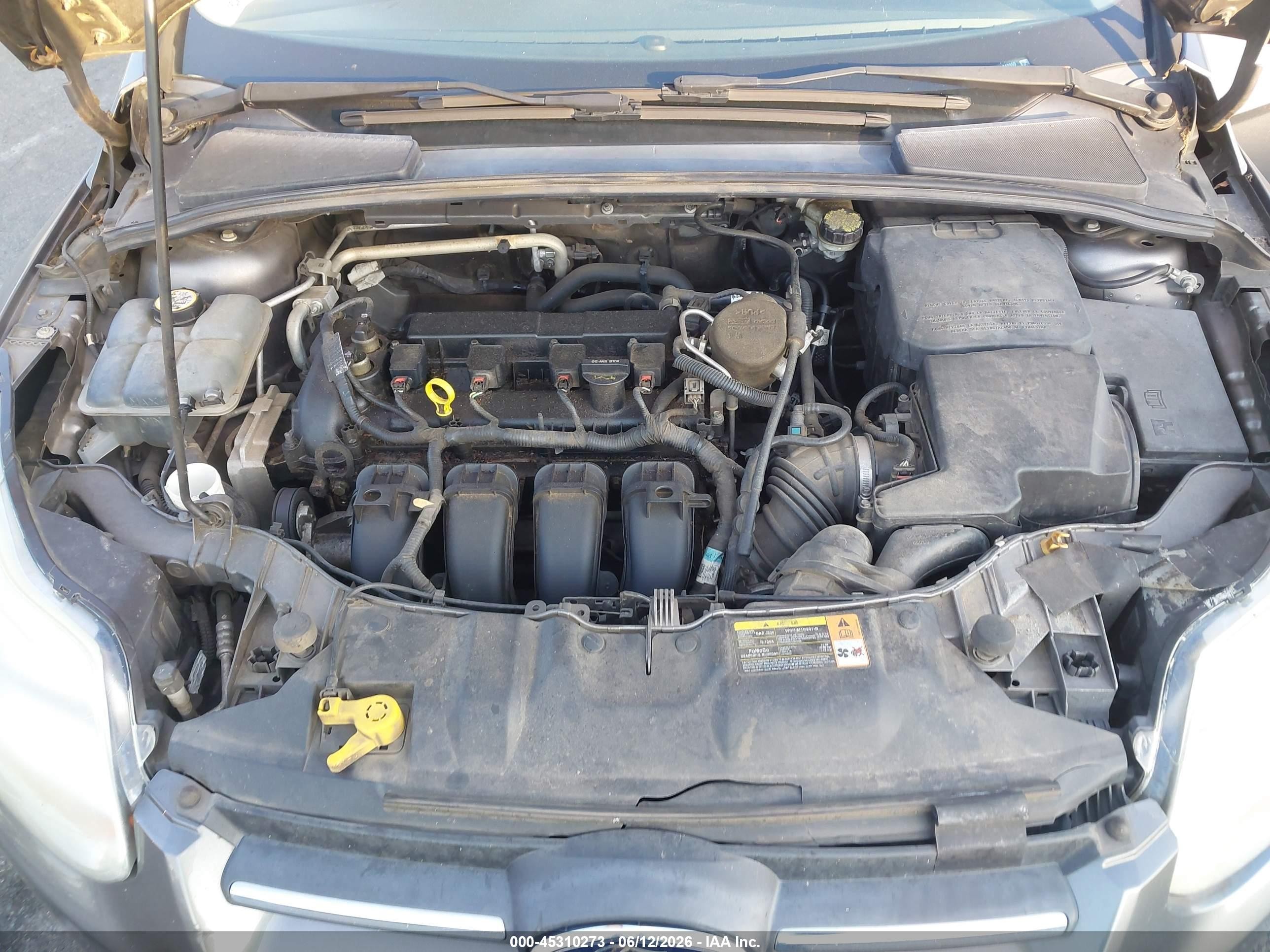 2013 Ford Focus Se Серый vin: 1FADP3F24DL249869
