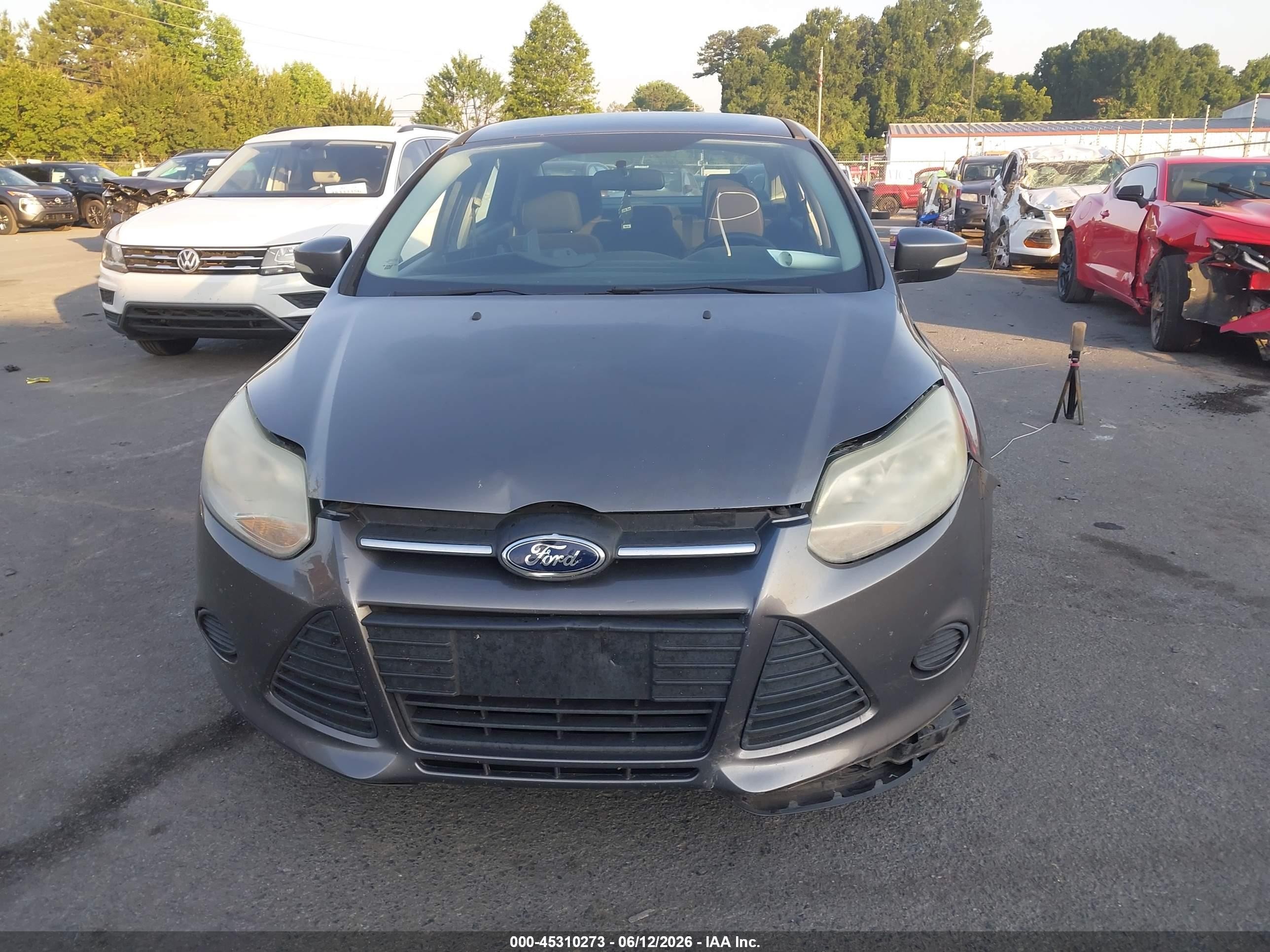 2013 Ford Focus Se Серый vin: 1FADP3F24DL249869