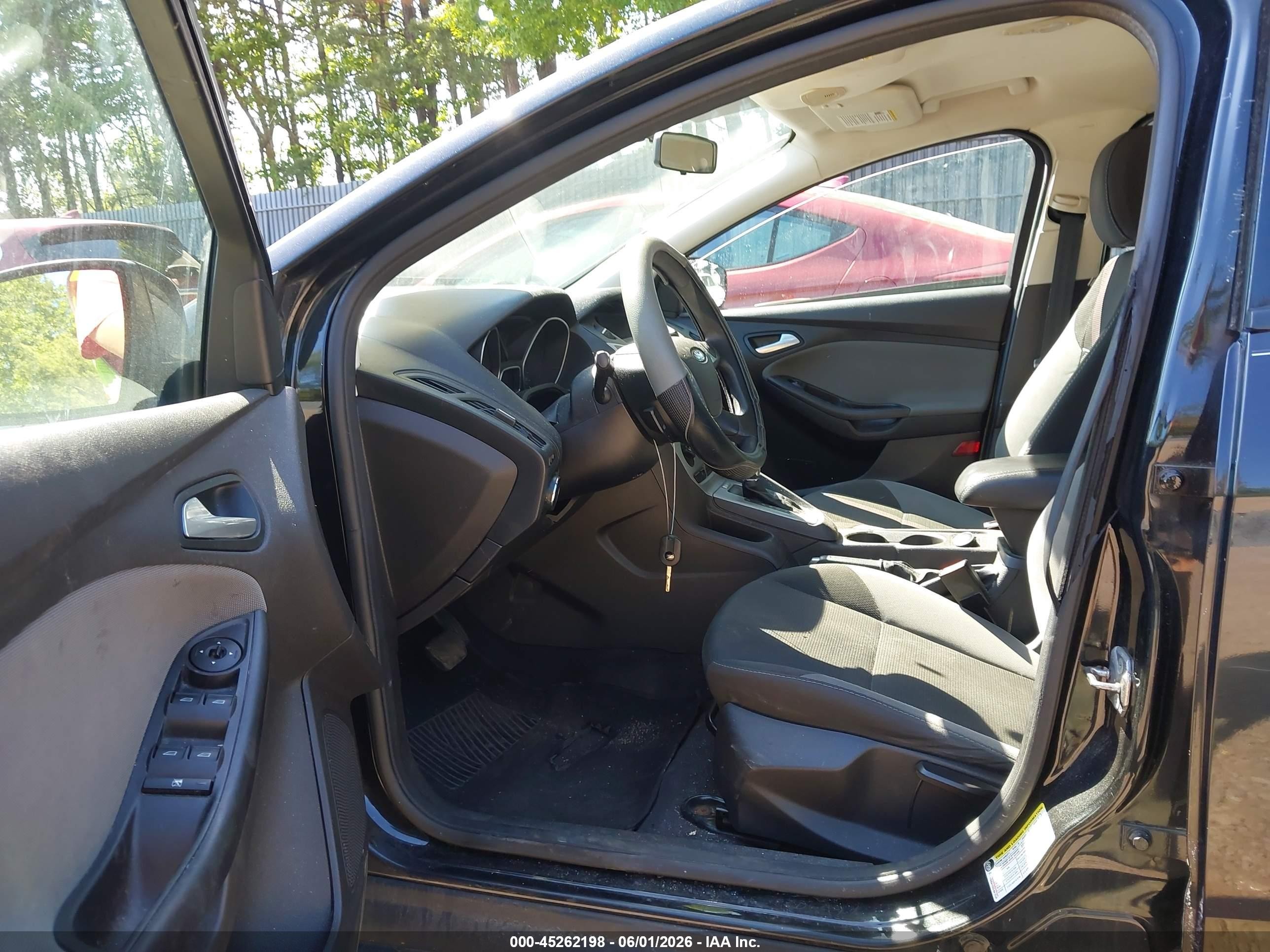 2013 Ford Focus Se Black vin: 1FADP3F24DL258183